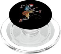 Scheletro Chitarrista Heavy Metal Musica Musicista Chitarra PopSockets PopGrip per MagSafe