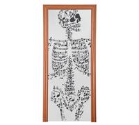 Scheletro copertura porta posteriore 35x79 In ciao estate banner Portico Decorazione Esterna Interna M