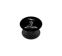 Scheletro Coppia Danza Sotto la Galassia Gotico Celeste Vi PopSockets PopGrip Adesivo