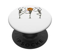 Scheletro Danza Sotto Moonlight Divertimento PopSockets PopGrip Adesivo