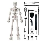 Scheletro decorativo Figura Ornamentale Osso Umano | Scheletro Snodabile Azione Per Didattica Esterno Interno Aula Festa Casa Tavolo Ufficio