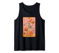 Scheletro della Giustizia dei tarocchi di Halloween XI Canotta