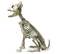 Scheletro di gatto di Halloween, mascella mobile, 7, 9 pollici | Design a mascella mobile, plastica, ideale per l'arredamento della casa stregata