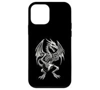 Scheletro Dragon Chitarra Elettrica Halloween Mus Custodia per iPhone 12 mini