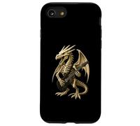Scheletro Dragon Chitarra Elettrica Halloween Mus Custodia per iPhone SE (2020) / 7/8
