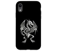 Scheletro Dragon Chitarra Elettrica Halloween Mus Custodia per iPhone XR