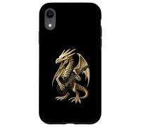 Scheletro Dragon Chitarra Elettrica Halloween Mus Custodia per iPhone XR