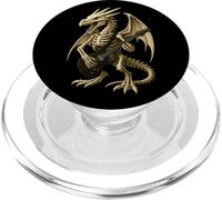 Scheletro Dragon Chitarra Elettrica Halloween Mus PopSockets PopGrip per MagSafe