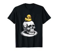 Scheletro e cappello da anatra di gomma Maglietta