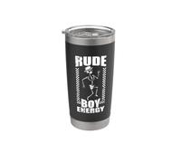 Scheletro Energia Rude Boy Bicchiere termico in acciaio inox doppia parete
