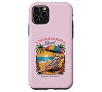 Scheletro festivo messicano - El Paraiso de los Muertos - Divertente Custodia per iPhone 11 Pro
