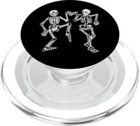 Scheletro fresco sta ballando - danza scheletro del cranio PopSockets PopGrip per MagSafe