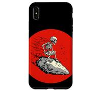 Scheletro fresco su un'avventura meteorica per gli amanti dello spazio Custodia per iPhone XS Max