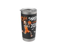 Scheletro giocatore di basket osso rotto Halloween 26 Oh Snap Bicchiere termico in acciaio inox doppia parete