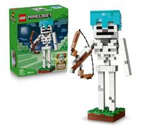 SCHELETRO GIOCATTOLO ACTION FIGURE MINECRAFT MOB CON ELMO DI DIAMANTE E ARCO