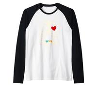 Scheletro Gravidanza Ragazza Gemelli X-Ray Incinta Halloween Maglia con Maniche Raglan