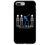Scheletro guerriero T1D per la consapevolezza del diabete di tipo uno nel suo genere Custodia per iPhone 7 Plus/8 Plus