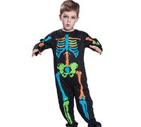 Scheletro Halloween Costume Bambino Tutine Da Carnevale Vintage Per Bambini Set Da Scheletro Bambino Bambina Costume Di Halloween Cosplay Baby Pagliaccetto Neonati Per Feste Di Carnevale