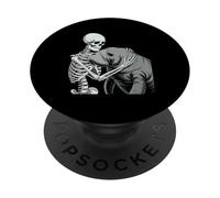 Scheletro lamantino Mucca Mare Seacow Halloween PopSockets PopGrip Adesivo