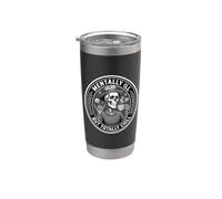 Scheletro mentalmente malato ma totalmente freddo divertente tè caffè Bicchiere termico in acciaio inox doppia parete