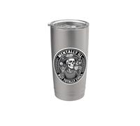 Scheletro mentalmente malato ma totalmente freddo divertente tè caffè Bicchiere termico in acciaio inox doppia parete