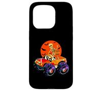 Scheletro Monster Truck Halloween Spooky Toddler Boys Kids Custodia per iPhone 15 Pro