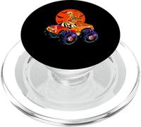 Scheletro Monster Truck Halloween Spooky Toddler Boys Kids PopSockets PopGrip per MagSafe