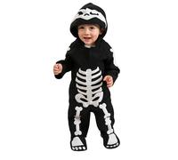 Scheletro Neonato E Bambino Costume Halloween Bambini Completo Ragazzi Ragazze