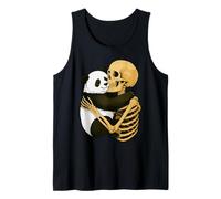 Scheletro Panda Halloween Zoo Animale Wildlife Spooky Season Canotta