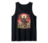 Scheletro Regina delle Arpie Mitologia Greca Heavy Metal Canotta
