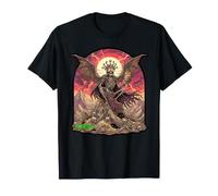 Scheletro Regina delle Arpie Mitologia Greca Heavy Metal Maglietta