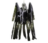 Scheletro Spaventoso Di Halloween - Costume Fantasma Raccapricciante | Prop Di Scheletro Del Corpo Completo Posizionabile | Decorazione Di Scheletri Volanti Per Casa Infestata, Festa, Interno O Estern