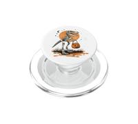 Scheletro T-Rex Halloween Candy Dinosauro Motivo PopSockets PopGrip per MagSafe