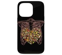 Scheletro Torso Cuore Pancia Cultura Messicana Foodie Amante Custodia per iPhone 13 Pro
