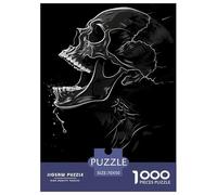 Scheletro Umano Puzzle 1000 Pezzi Stile Scuro Puzzle Difficile E Stimolante Decorazione Interna in Cartone 100% Riciclato per Gli Amanti Del Puzzle 70x50cm/1000pcs