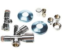 Schell, 108620699, Raccordi di collegamento set COMFORT con ASAG 1/2 pollice, cromo