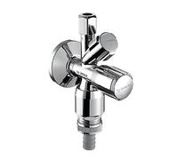 Schell COMFORT valvola di collegamento dell'unità certificata DVGW, 3/8" x 3/8", autosigillante, 035480699, COMFORT cromo [Rubinetteria Bagno > Rubinetti Filtro]