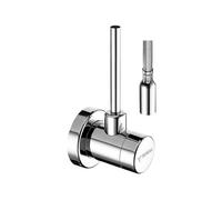 Schell Design - Valvola Angolo Classic Regolabile, Asag , 1/2 ", Cromo
