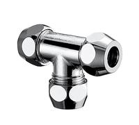 Schell Universal raccordo a T, con raccordo a compressione, 064560699, Universal cromo [Rubinetteria Bagno > Accessori di Montaggio per Rubinetteria Bagno]