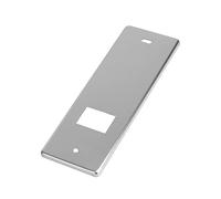 Schellenberg 10308 Placca avvolgibili alluminio, piastra tapparella con spaziatura 13,5 cm, argento, Distanza dei fori: 13.5 cm