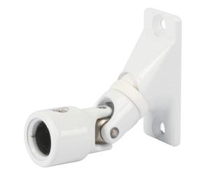 Schellenberg 11102 Piastra di Cuscinetto sferico con Campo di Rotazione di 50° 22x52mm per tapparelle avvolgibili con meccanismo a manovella, Bianco