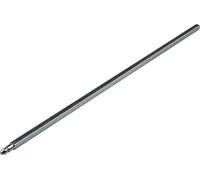 Schellenberg 11105 Perno Quadrato per snodo sferico per manovella tapparelle avvolgibili, 6 mm Bordo, Lunghezza, Grigio, 6/330 mm