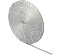 Schellenberg 11421 Cintino avvolgibili 14 mm x 50 m-Sistema Mini, Cinghia tapparella Grigio