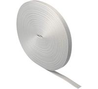 Schellenberg 11441 Cintino per tapparelle avvolgibili 23 mm x 50 m - sistema Maxi, cinghia tapparella grigio