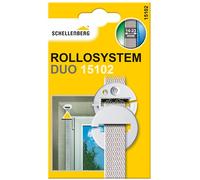 Schellenberg 15102 Guida della cinghia tapparella DUO rotonda, con guarnizione a spazzola, per cinghia da 14mm (sistema Mini) e 18-23 mm (sistema Maxi) di larghezza, bianco