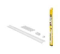 Schellenberg 20027 Canalina passacavi e cable management in uno, nascondi cavi in modo facile, Sistema M, 2,1 m, per incollare o avvitare