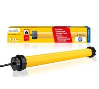 Schellenberg 20222 elettriche, Fino Superficie della tapparella, Motore Tubolare per Albero da 60 mm, 15 kg di Forza di trazione, Set Completo, ROLLOPOWER Maxi Action 6Nm, max. 3 m² / 6 Nm