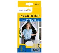 Schellenberg 20503 porta finestra, tende zanzariere per porte, bianco, 140 x 240 cm weiß