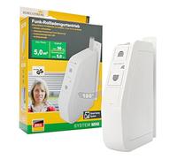 Schellenberg 22576 Trasmissione a Cinghia per tapparelle RolloDrive 75 Premium, Clear White