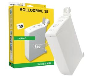 Schellenberg 22637 RD35 Avvolgi tapparelle elettrico 14 mm Trazione (max.) 12